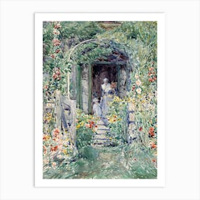The Garden In Its Glory, Frederick Childe Hassam Art Print