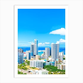 Honolulu  1  Photography Art Print