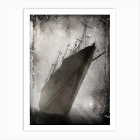 Ghost Ship VII Art Print