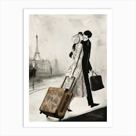 Paris Canvas Print Art Print