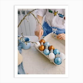 Easter Eggs 61 Art Print