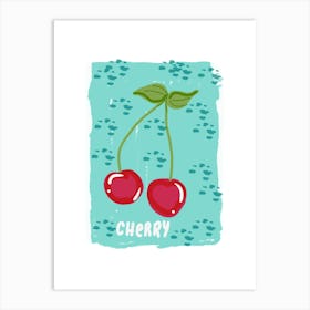 Cherry time🍒 Art Print