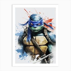 Leonardo Teenage Mutant Ninja Turtles Art Print