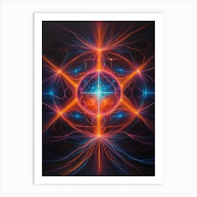 Shamanic Star Print Art Print