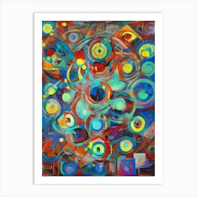 Abstract Painting 444 Art Print