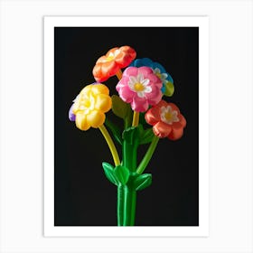 Bright Inflatable Flowers Lantana 2 Art Print