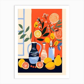 Oranges And Lemons Art Print