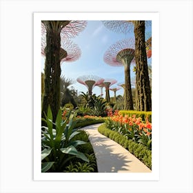 Gardens By The Bay Art Print