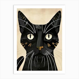 Black Cat 63 Art Print