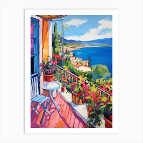 Marbella Spain 2 Fauvist Painting Art Print