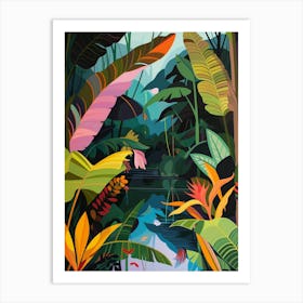 Tropical Jungle 23 Art Print