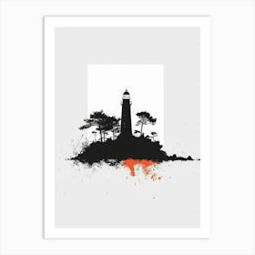 Lighthouse 9 Art Print