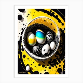 Easter Eggs 2 Art Print