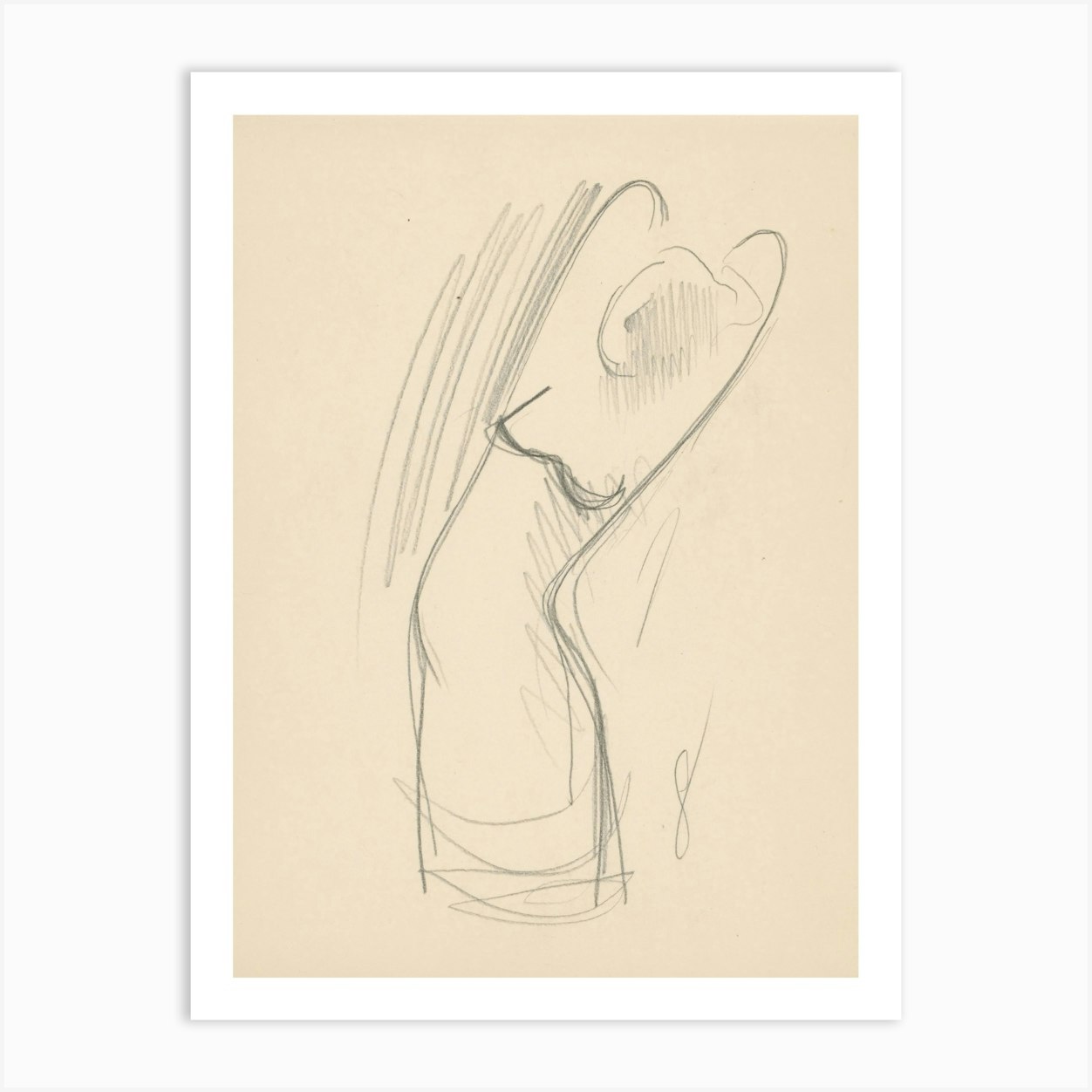 Sketchbook, Mikuláš Galanda (3) 1 Art Print by Fy! Classic Art Prints and Posters