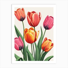 Tulips 4 Art Print