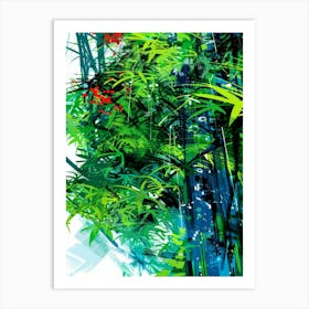 Bamboo Forest Art Print