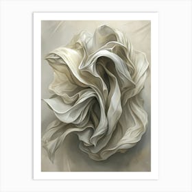 Flowing Abstract Shapes Art Print