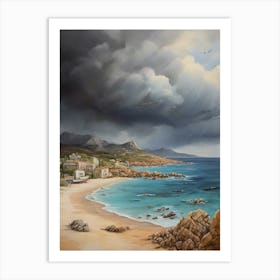 Stormy Sea.14 Art Print