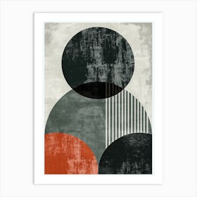 Hadamard Bauhaus Mid Century Art Print