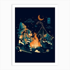Magic Camp Art Print