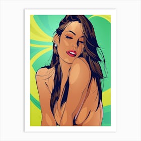 The Girl Art Print