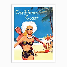 Caribbean Coast Art Print