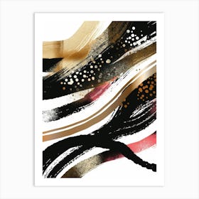 Abstract Brushstrokes 18 Art Print