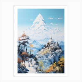 Asian Landscape 3 Art Print