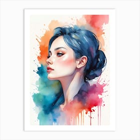 Watercolor Painting 51 Art Print