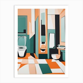 Bathroom 1 Art Print