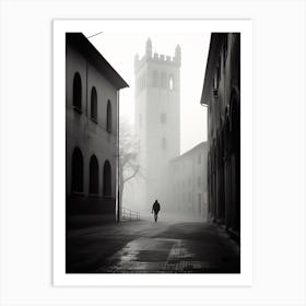 Parma, Italy,  Black And White Analogue Photography  1 Art Print