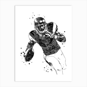 American Football Player 5 Art Print
