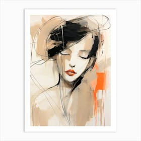 Miss Style Abstract Art Print