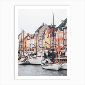 Copenhagen Harbour 1 Art Print