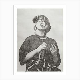 Billie Eilish (11) Art Print