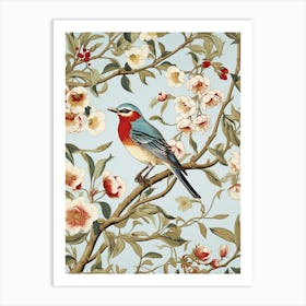 Bird On A Branch 21 Art Print