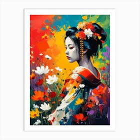 Geisha 14 Art Print