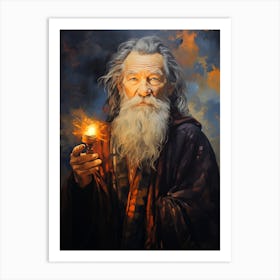 Ian Mckellen (2) Art Print