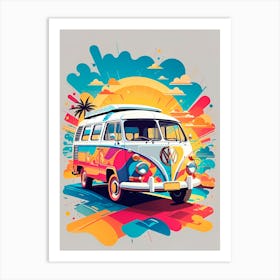 Vw Bus Art Print