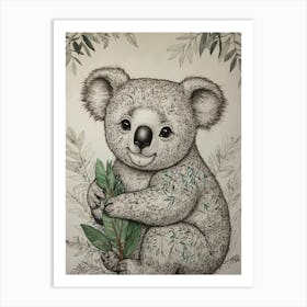 Koala Bear 13 Art Print