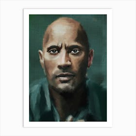 Dwayne “The Rock” Johnson Art Print