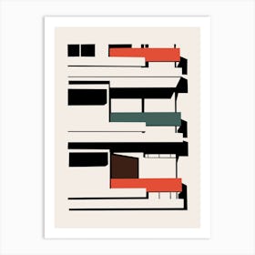 Abstract Architecture 3 Art Print