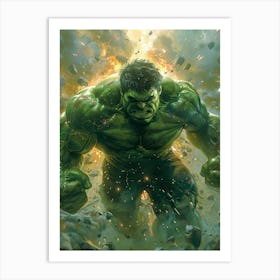 Hulk 09 Art Print