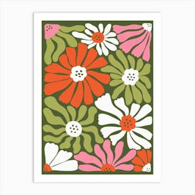 Flower Power Art Print