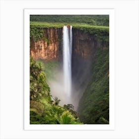 Kaieteur Falls, Guyana Realistic Photograph (3) Art Print