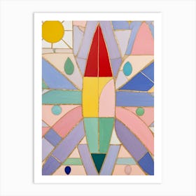 Mosaic In Colour Art Print