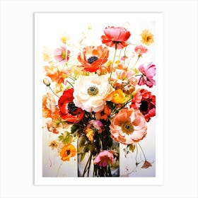 The Heart Of Wildflowers Art Print