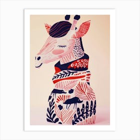 Giraffe Art Print