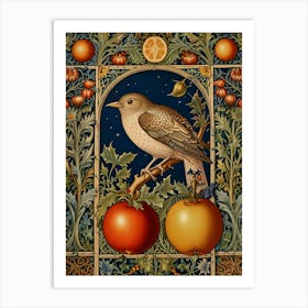 William Morris Bird On A Branch Art Print