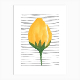 Yellow Flower 4 Art Print